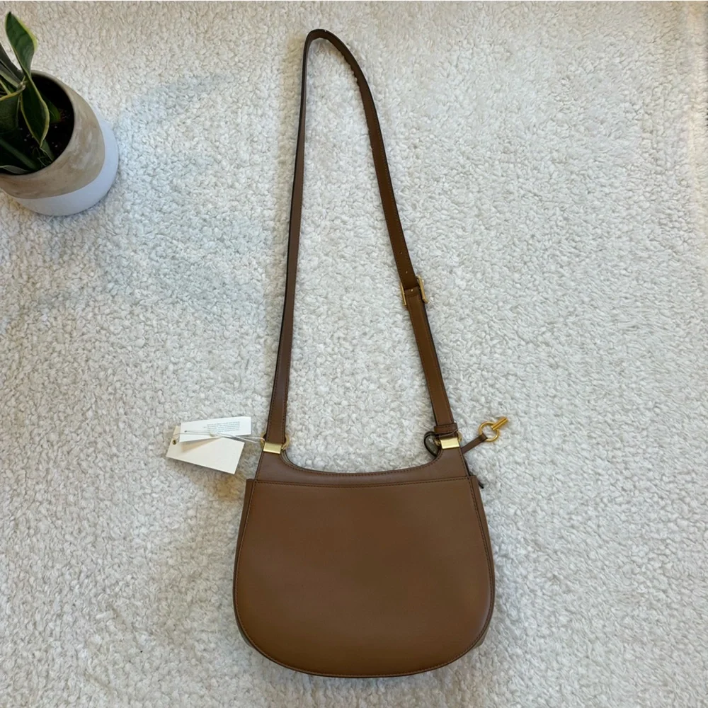 NWT | Tory Burch Lee Radziwill Saddlebag
